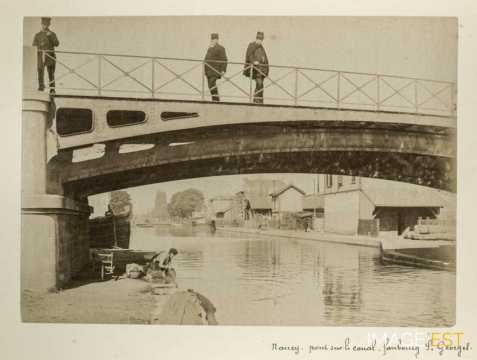 Pont sur le canal (Nancy)
